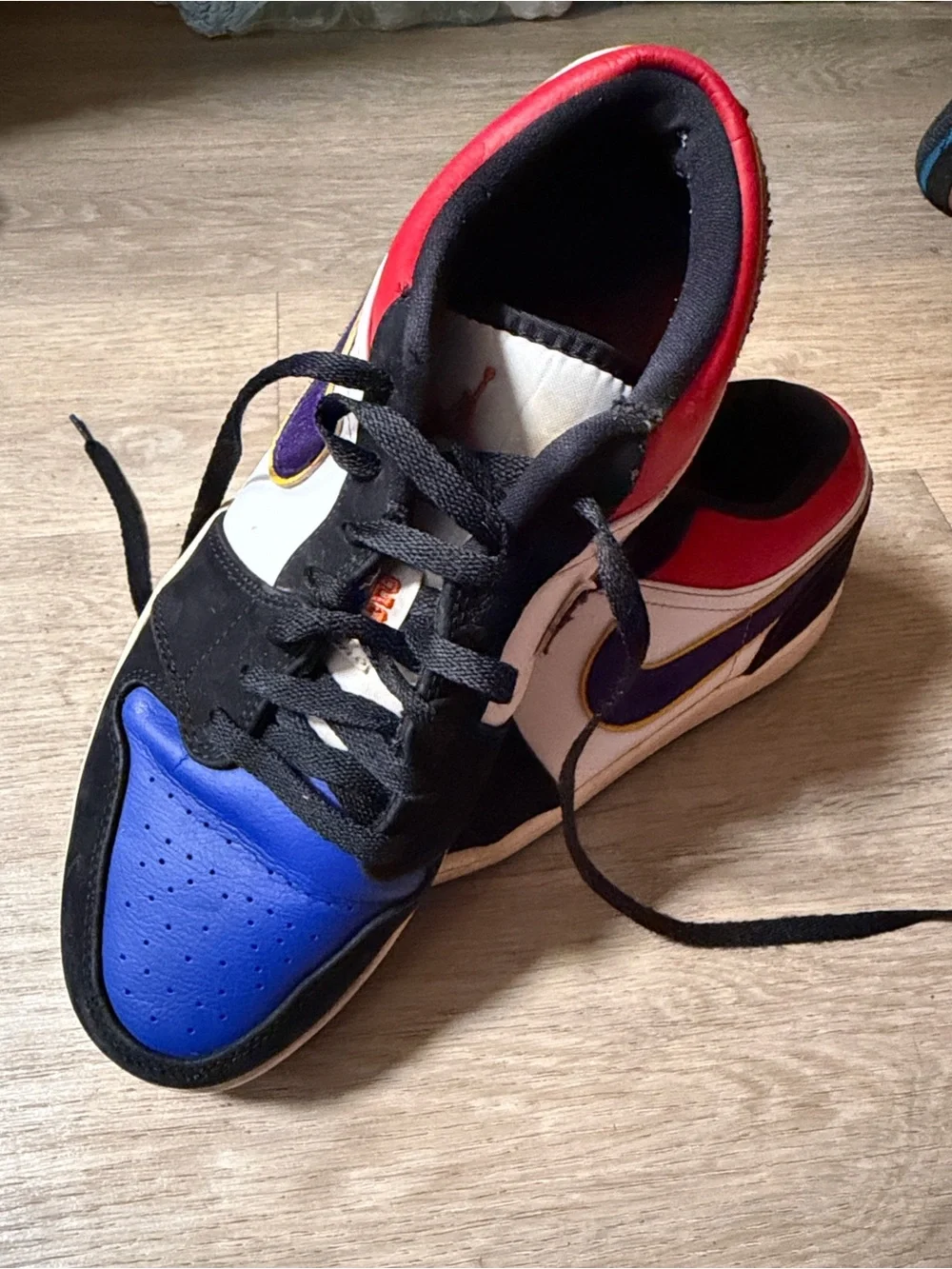Nike Kids Low-Top Sneakers - Blue/Red/Black/White/Purple